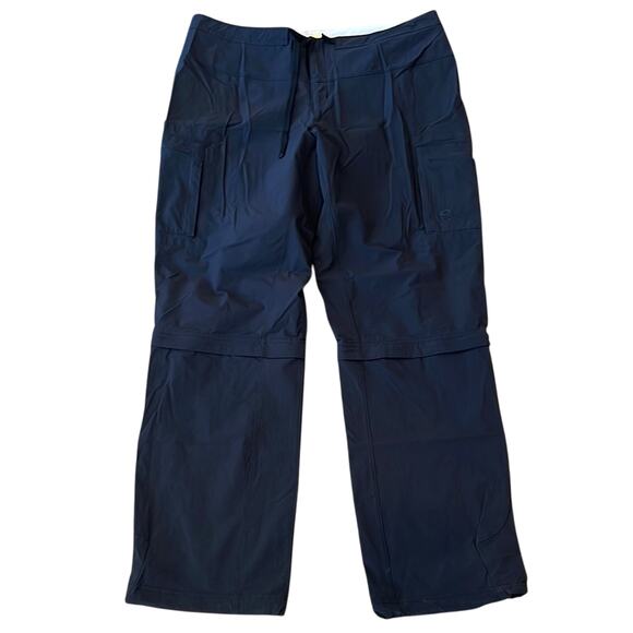 Mountain Hardwear Women's Black Yuma Convertible Pant size 14 - Picture 2 of 8